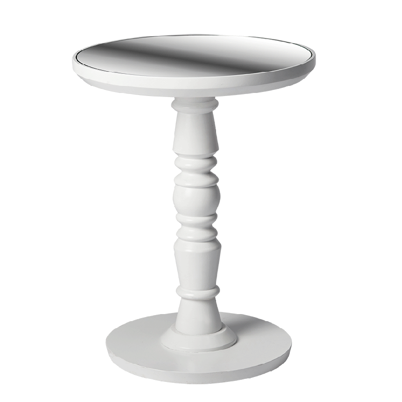 Baroque Occasional Table in White