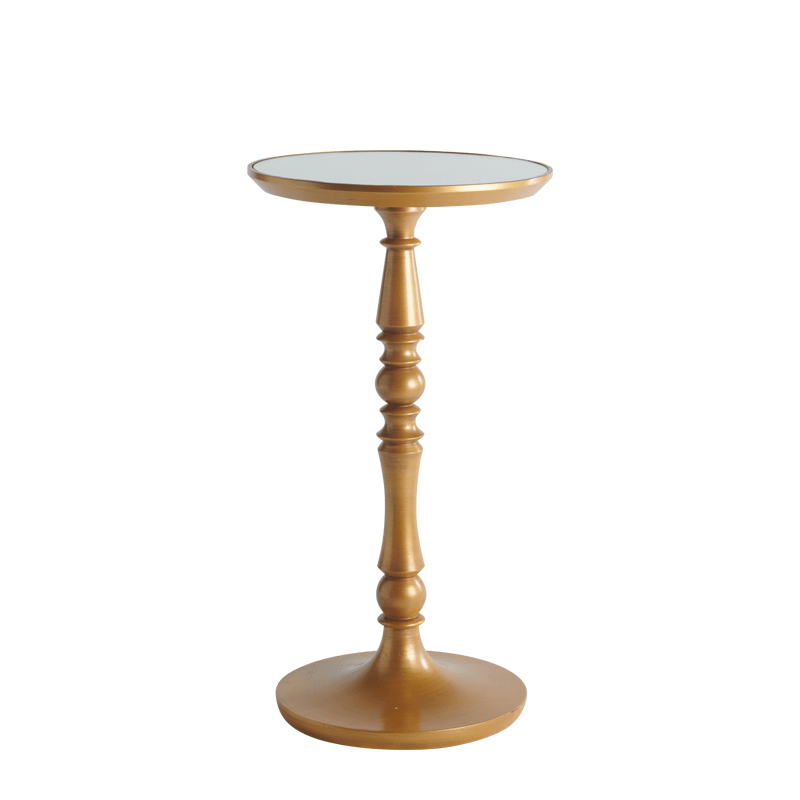 Baroque Poseur Table in Gold