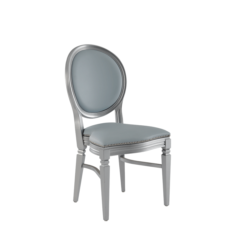 Chandelle Chair in Silver