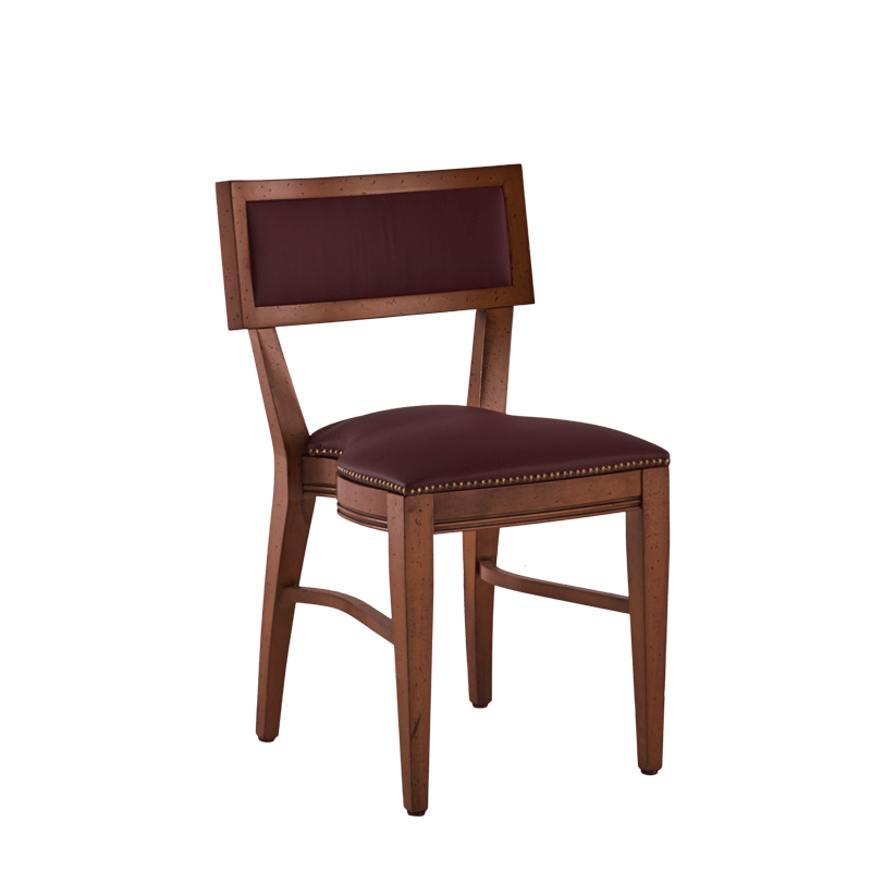 The Bogart Chair in Antique Wood