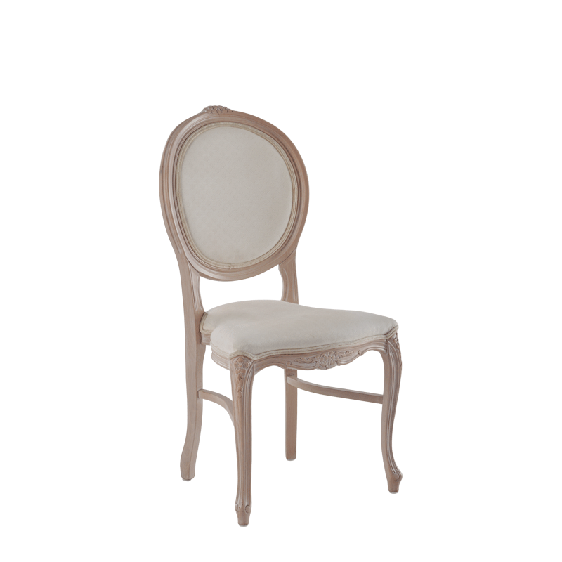 Louise Chair in Ivory