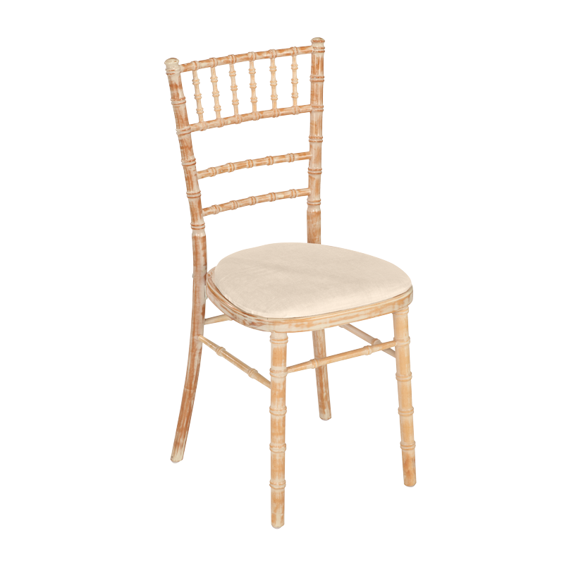 Bamboo chair in Limewash