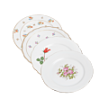 Vintage flowery small plate Ø 18-20 cm