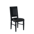 CKC Chair in Black with Black Seat Pad