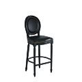 Olympe Bar Stool in Black