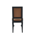 CKC Chair in Black with Caramel Seat Pad