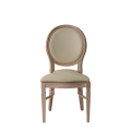 Chandelle Chair in Ivory with Ivory Seat Pad