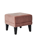 Infinito K Small Square Ottoman in Soft Pink