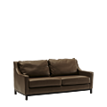 Charlton Taupe Leather Sofa