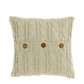 Ivory Knit Cushion