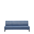 Infinito Straight Sofa in Powder Blue Velvet