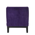 Olympic Chair in Purple Velvet