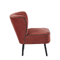 Rizzo Chair in Pink Velvet