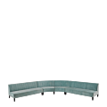 Infinito A Straight Sofa in Seafoam Green