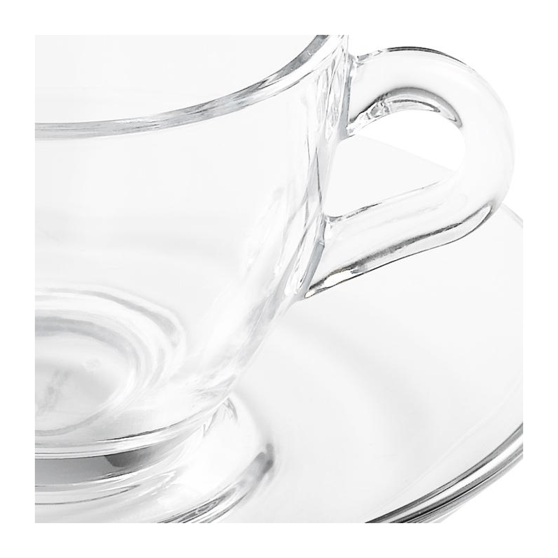 Vague coffee cup and saucer 7 cl