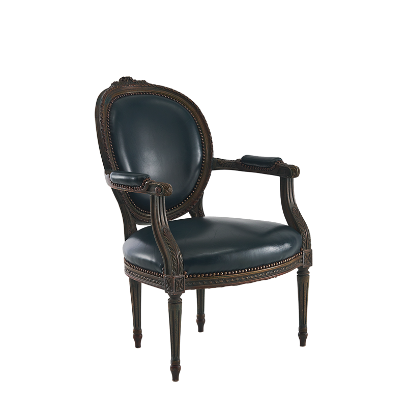 Azzurro Armchair in Jewel Green