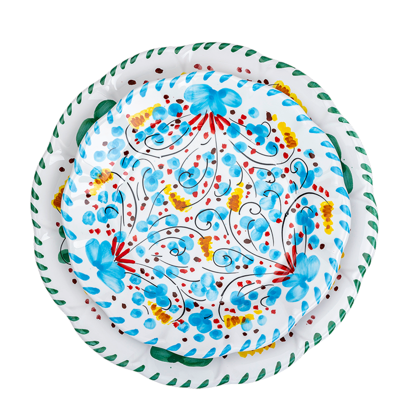 Small plate POPOLO per Vaisselle Vintage Ø 20 cm