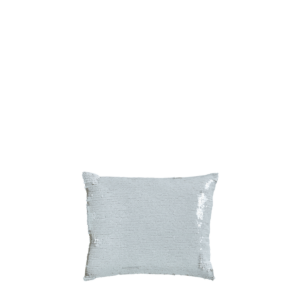 White Sequined Cushion