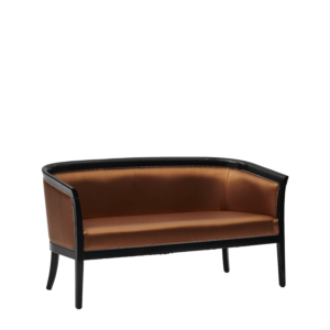 Divano Sofa in Black with Copper