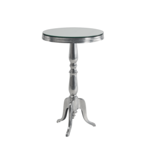 Milano Poseur Table with Mirror Top