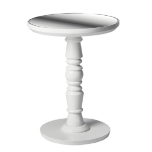 Baroque Occasional Table in White