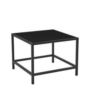 Unico Square Coffee Table with Black Frame