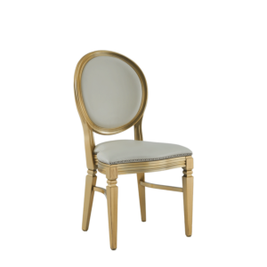 Chandelle Chair in Gold