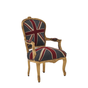 Louis Armchair in Gold