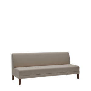 Sardinia Straight Smooth Back Sofa