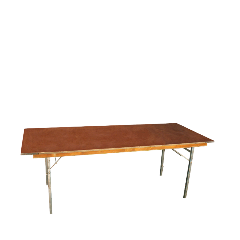 Trestle table 6.5ft x 2.6ft (Height Adjustable)