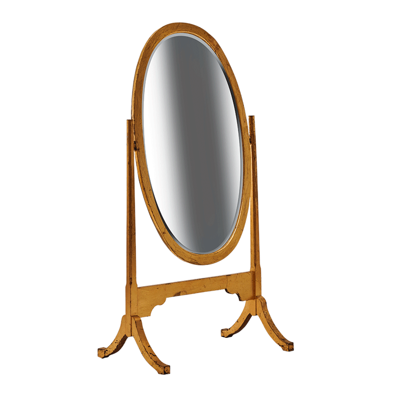 Casanova Swivel Mirror Antique Gold