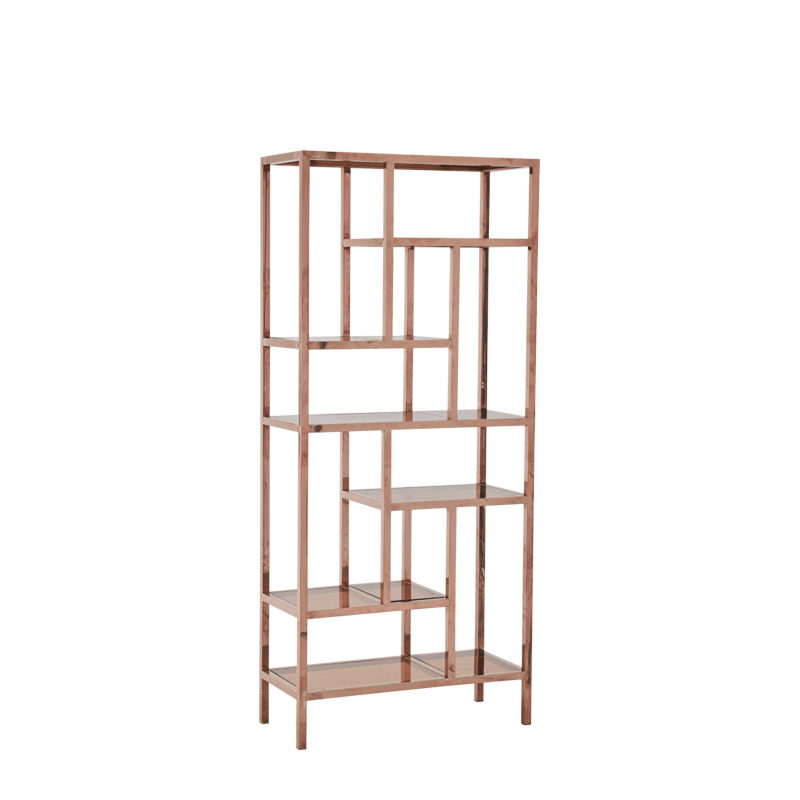 Tetris Rose Gold Shelving