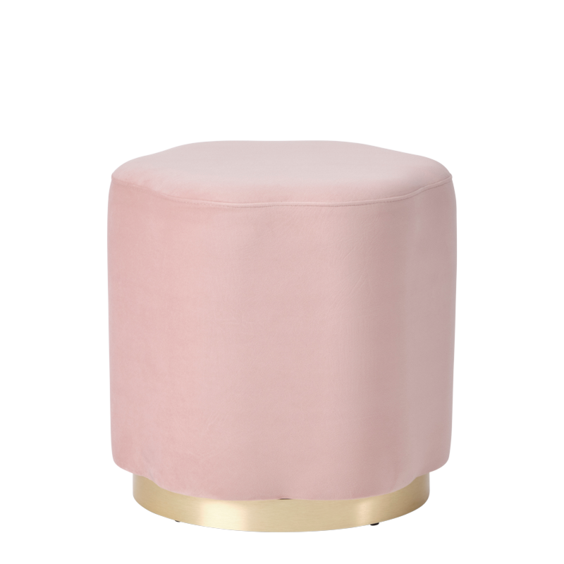 The Bloomsbury Ottoman in blush