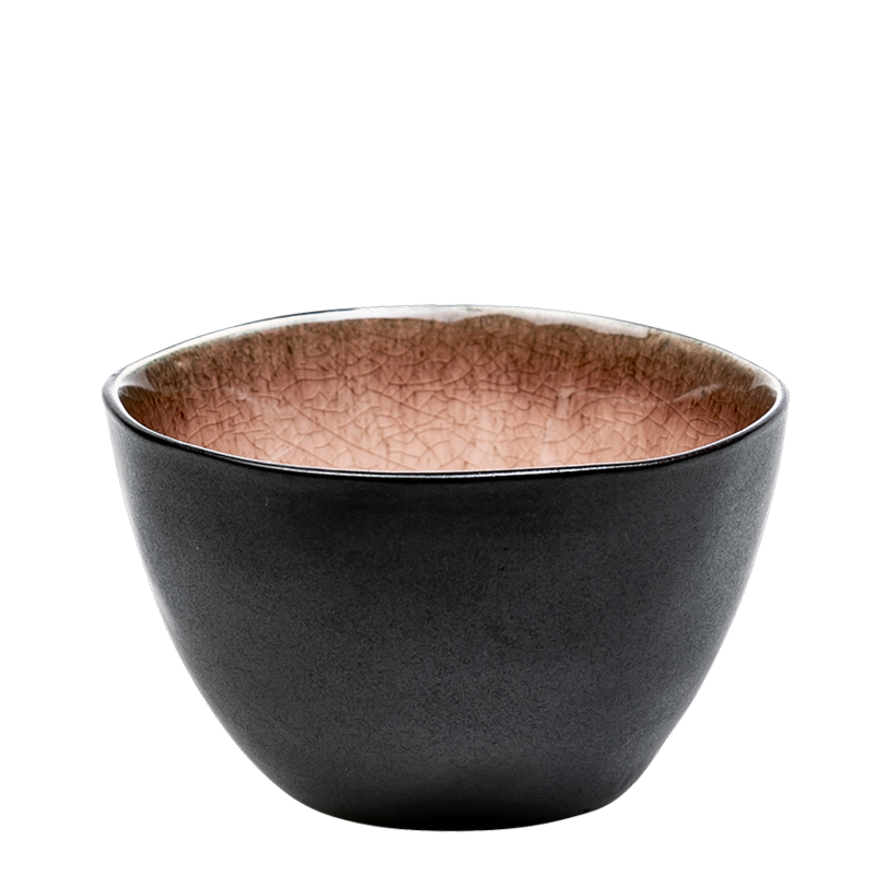 Lava bowl in clay brown