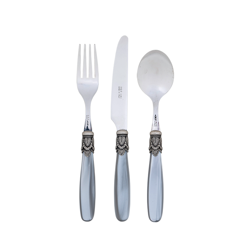 Grey and Silver Mother of Pearl Cutlery