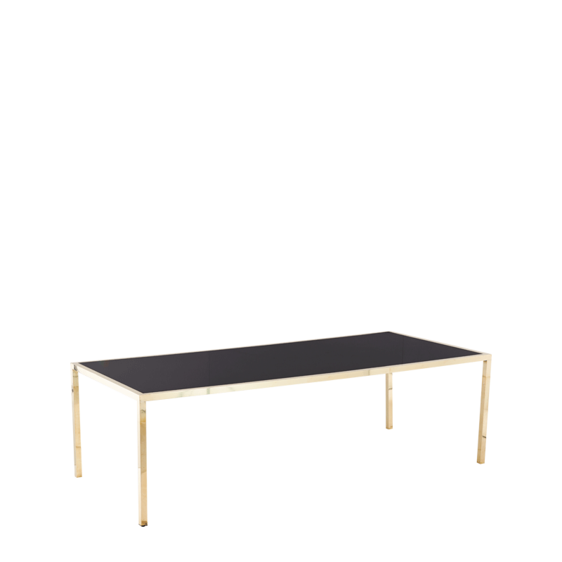 Unico 8"x4" Dining Table with Gold Frame