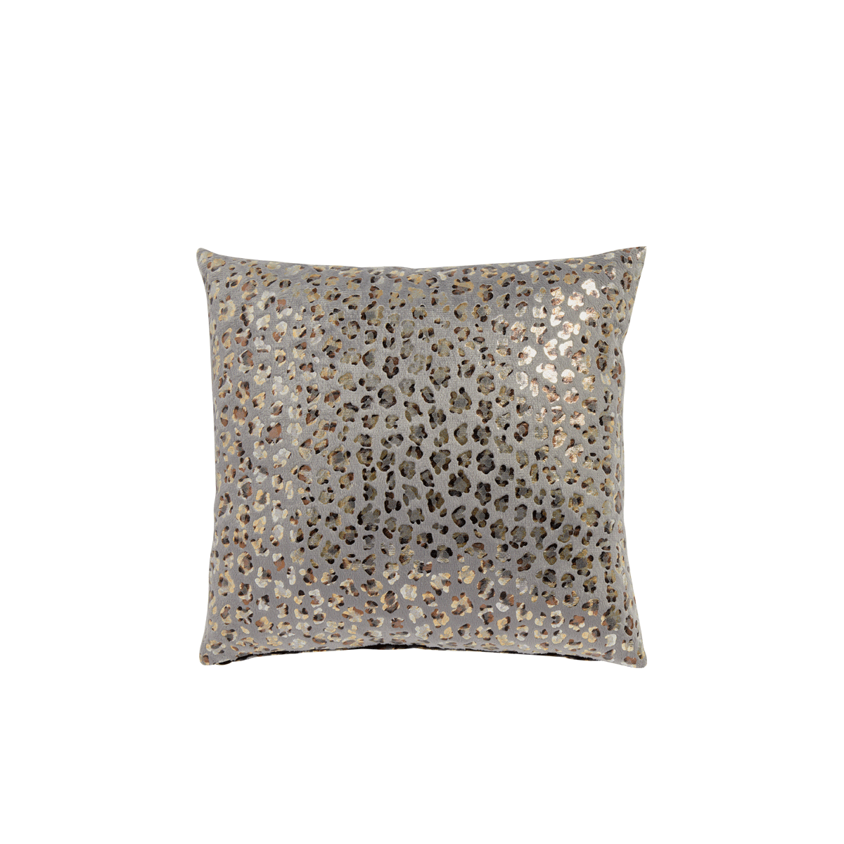 silver leopard print cushions